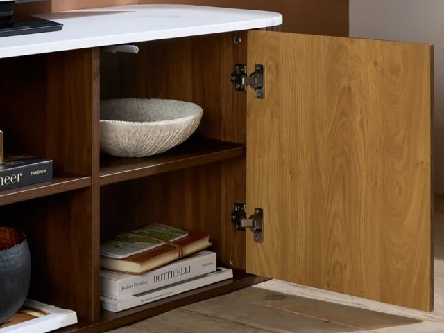 Birlea Birlea Russo Walnut Large TV Unit