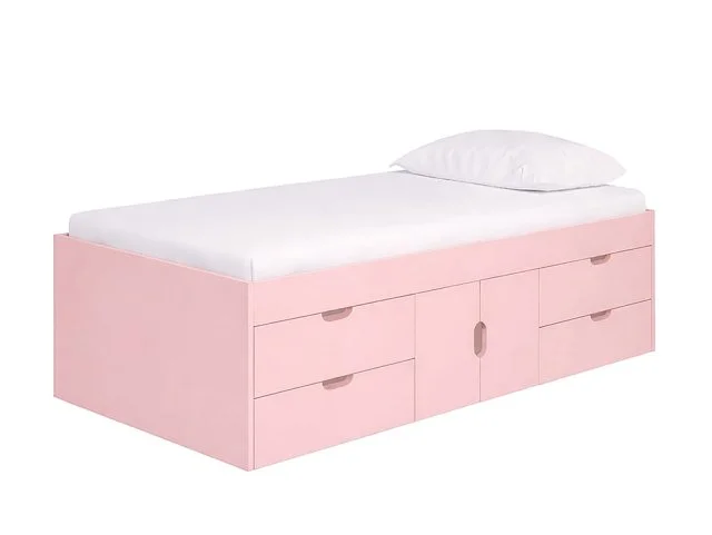 Kidsaw Kidsaw Captains Pink Cabin Bed Frame