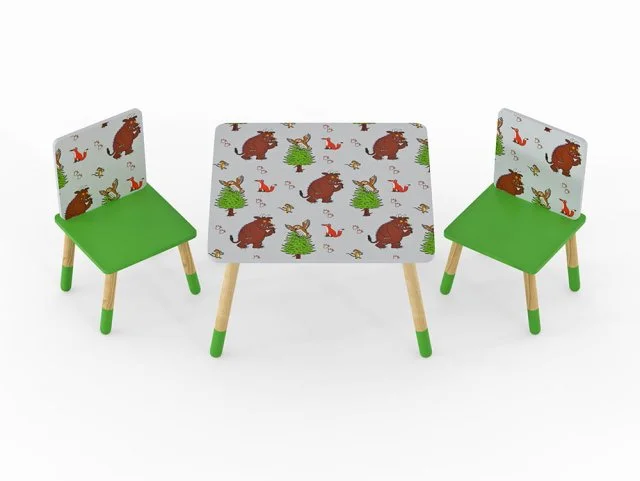 Kidsaw Kidsaw Gruffalo Pattern Table and Chairs