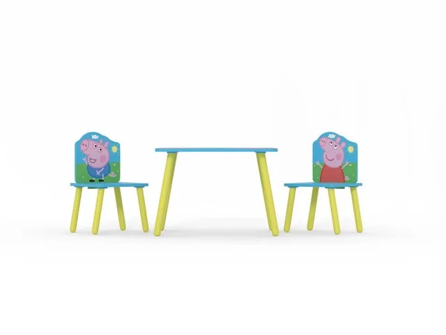 Kidsaw Kidsaw Peppa Pig Table and Chairs