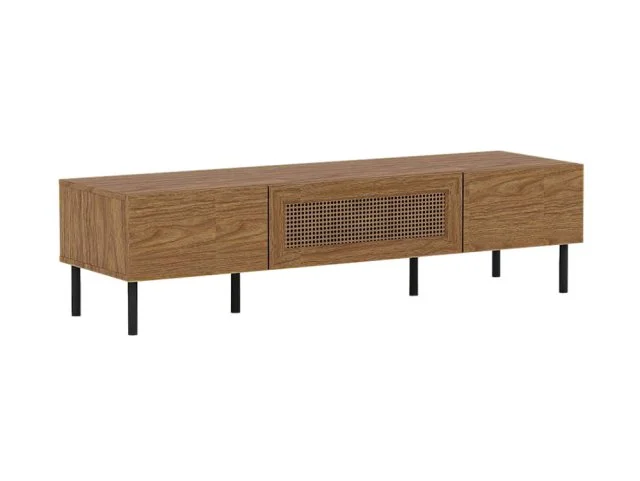 Kidsaw Kidsaw Rome Rattan and Oak 2 Door TV Cabinet