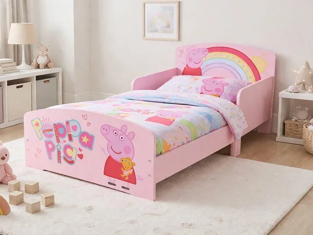 Kidsaw Kidsaw Toddler Pink Bed Frame
