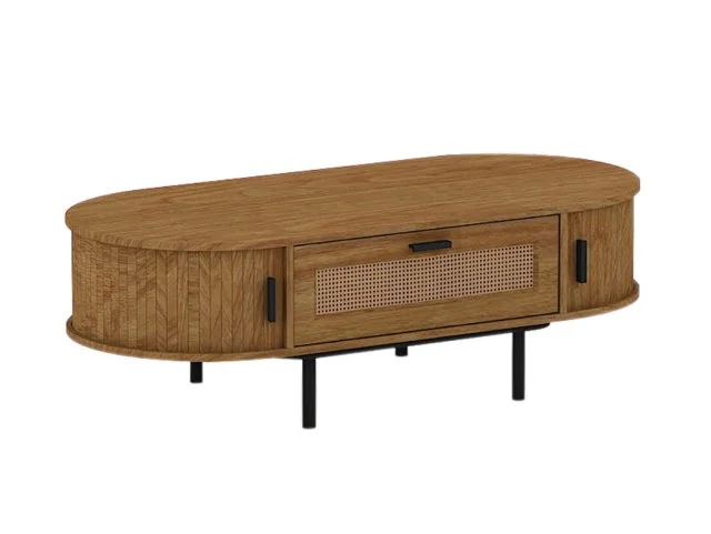 Kidsaw Kidsaw Yucatan Oak 2 Door Coffee Table