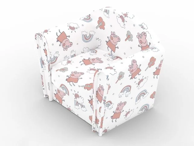 Kidsaw Kidsaw Peppa Pig White Children's Mini Chair