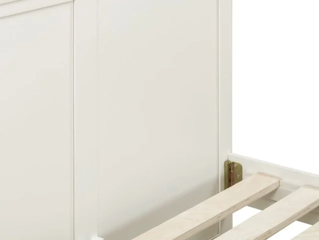 Seconique Seconique Bordeaux Ivory Wooden Bed Frame (High Footend)