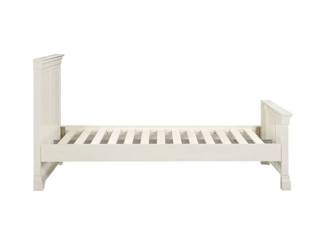 Seconique Seconique Bordeaux Ivory Wooden Bed Frame (High Footend)