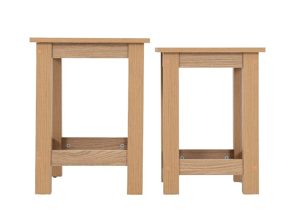 Seconique Seconique Tessa Natural Oak Nest of Tables