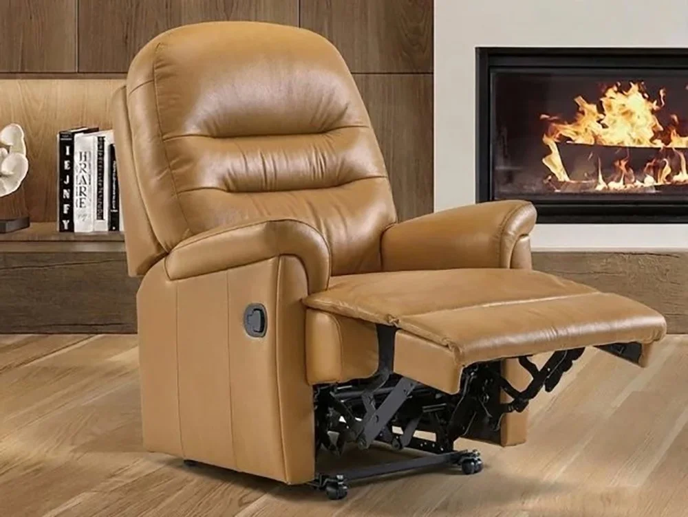 ASC ASC Boston Leather Manual Recliner Chair