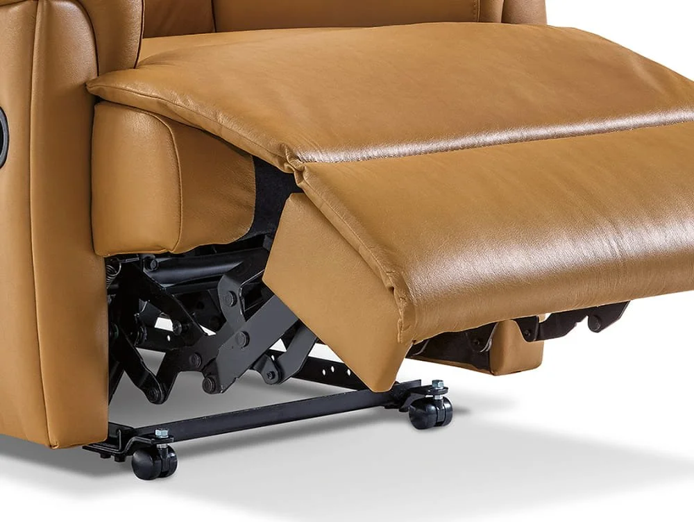 ASC ASC Boston Leather Manual Recliner Chair