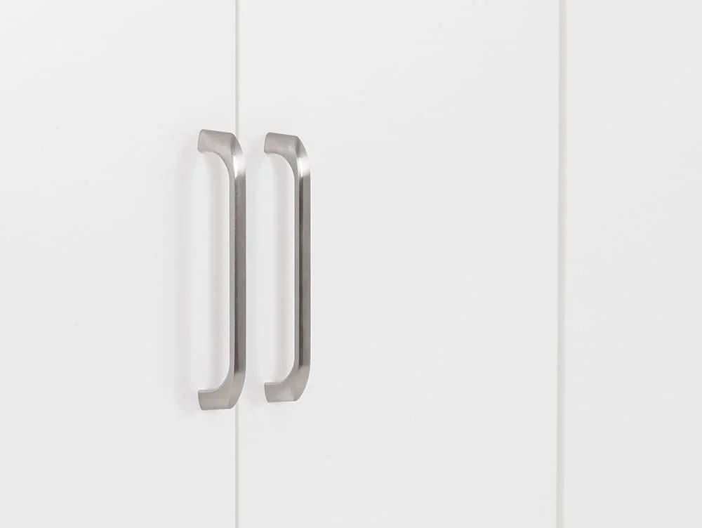 Seconique Seconique Dakota White 4 Door Wardrobe