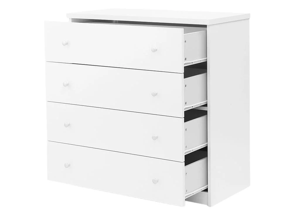 Core Core Erin White 4 Drawer Chest of Drawers