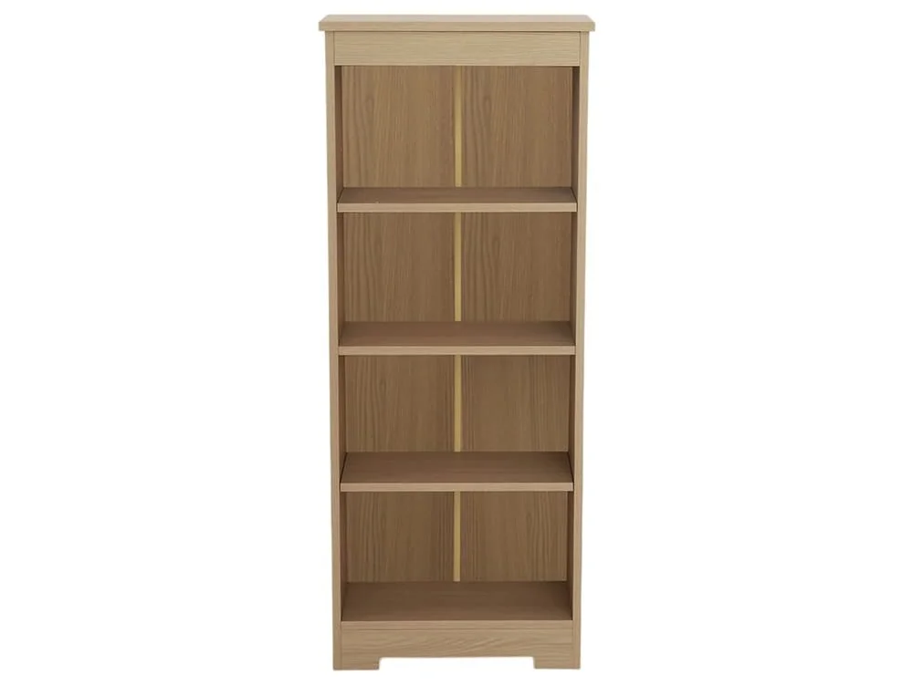 Core Core Freya Oak Low Narrow Bookcase