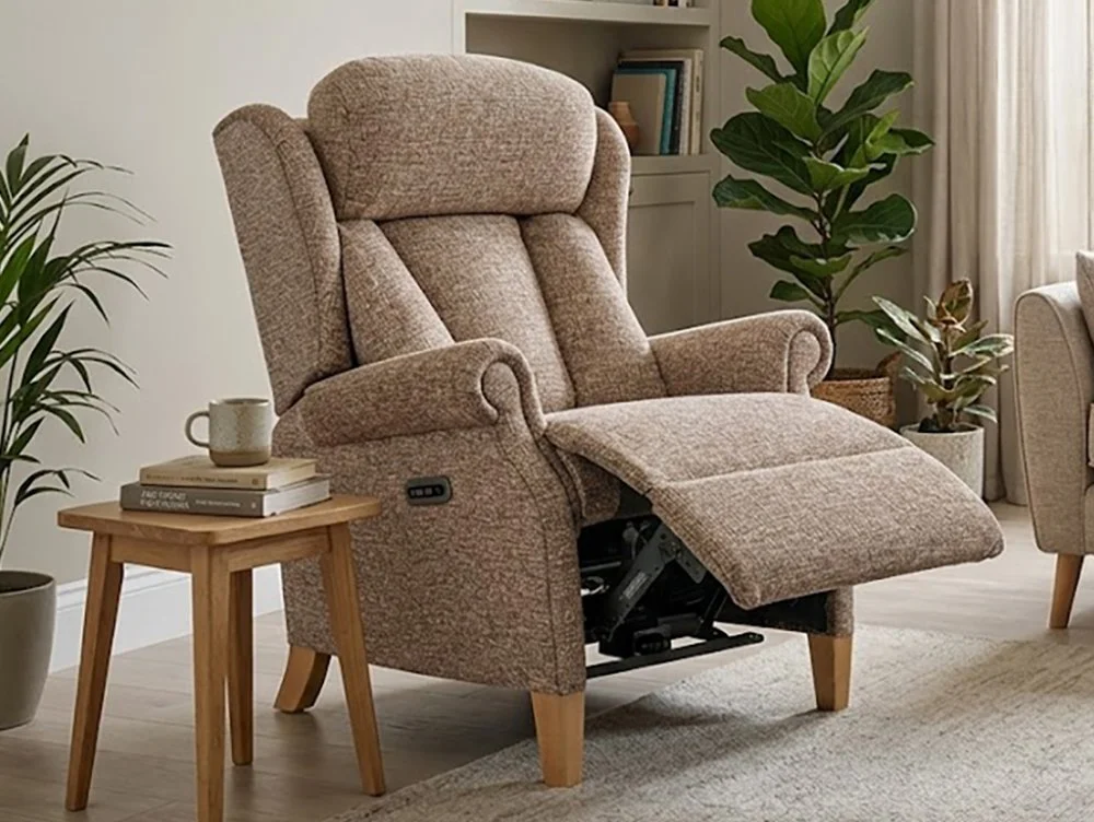 ASC ASC Chicago Power Recliner Chair on Legs