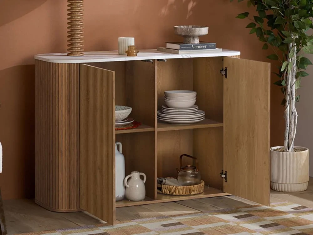 Birlea Birlea Russo Oak 2 Door Sideboard