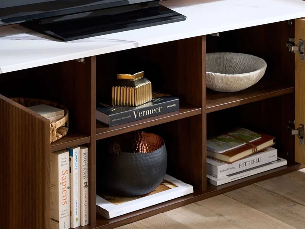 Birlea Birlea Russo Walnut Large TV Unit