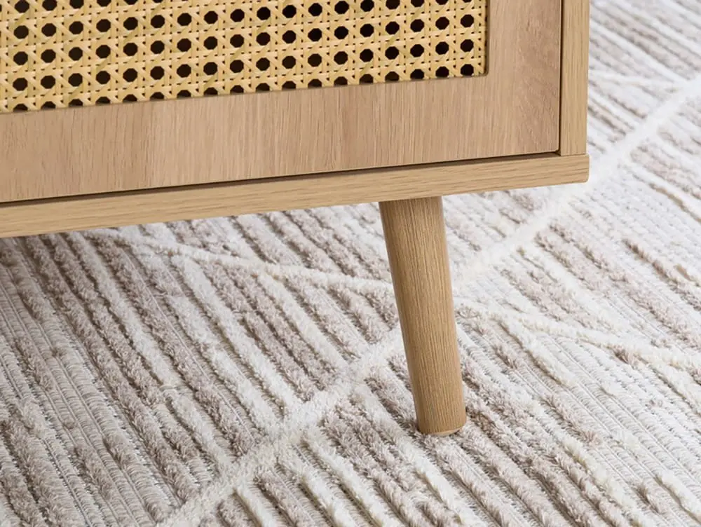 Birlea Birlea Croxley Rattan and Oak Coffee table