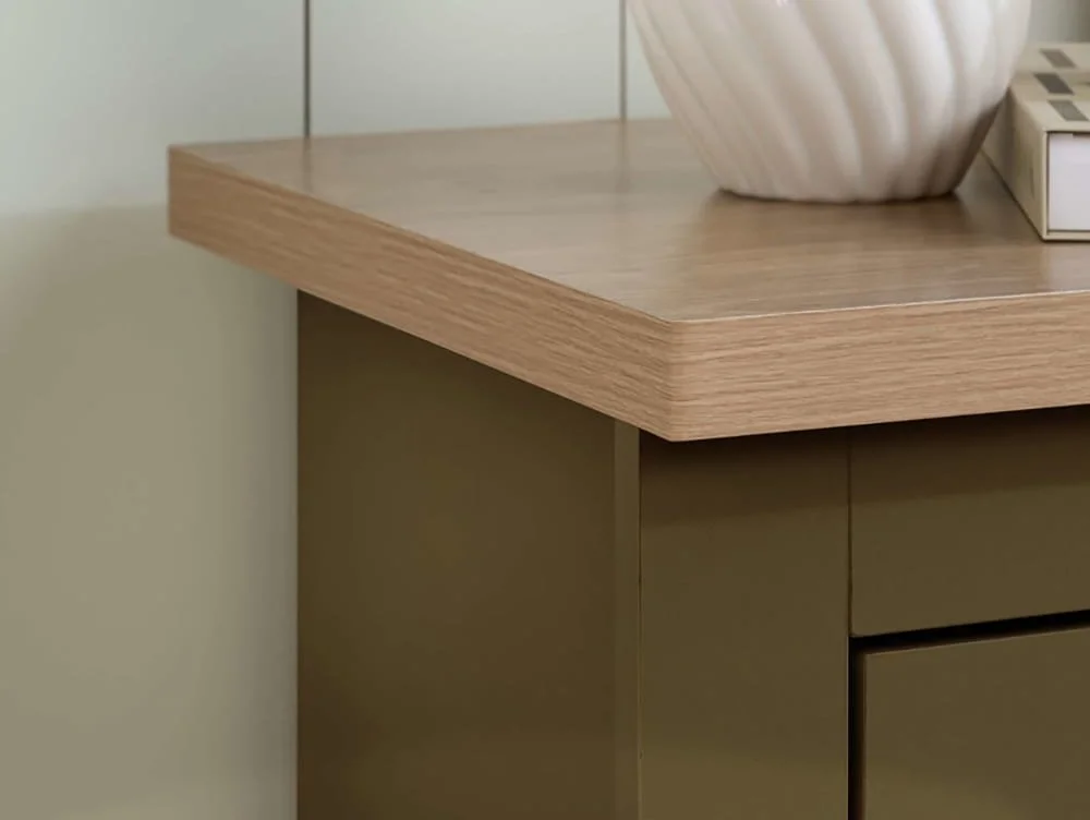 Birlea Birlea Highgate Olive and Oak Effect 4 Drawer Chest of Drawers