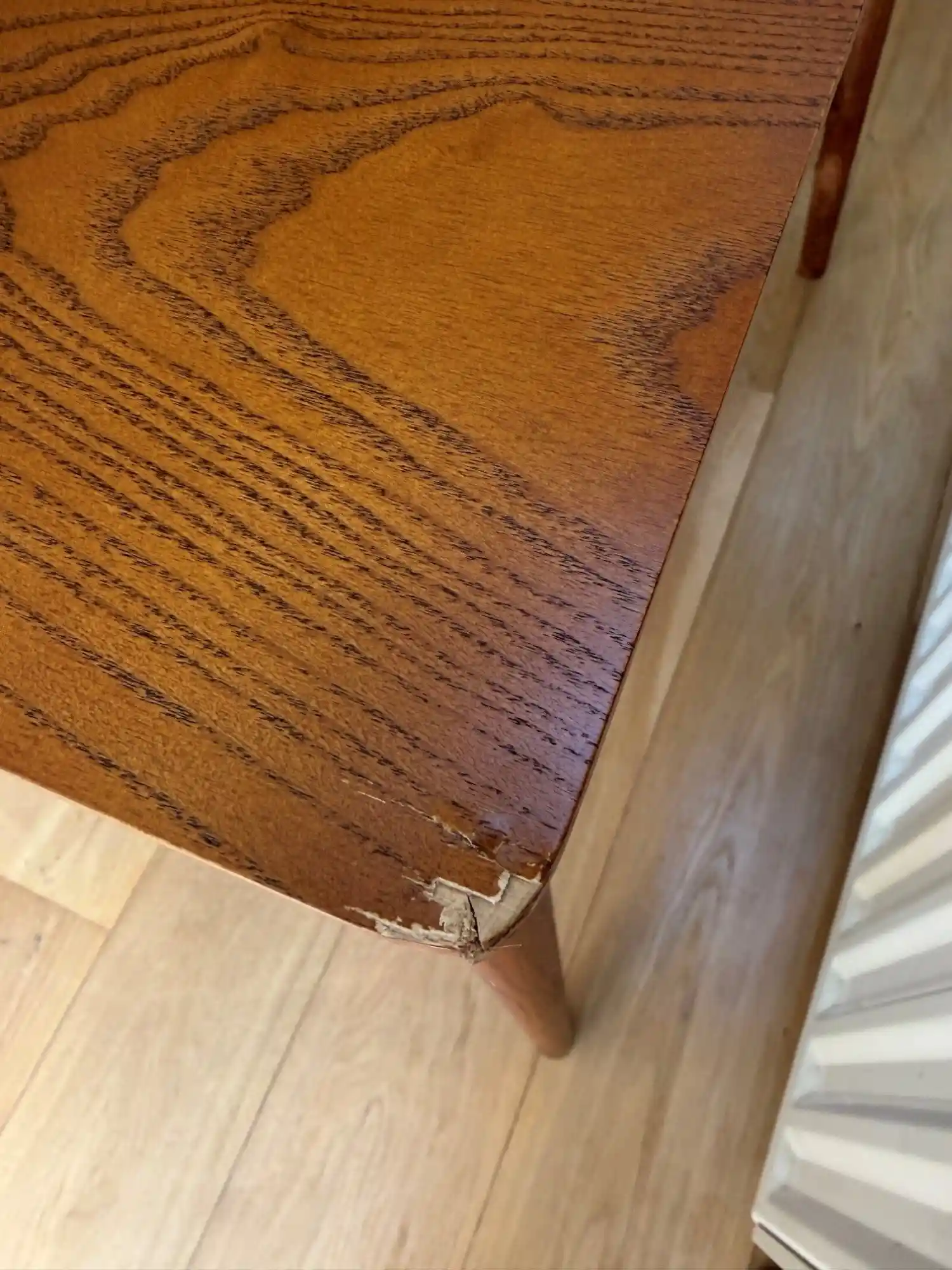 Julian Bowen Clearance - Julian Bowen Lowry 140cm Cherry Ash Extending Dining Table