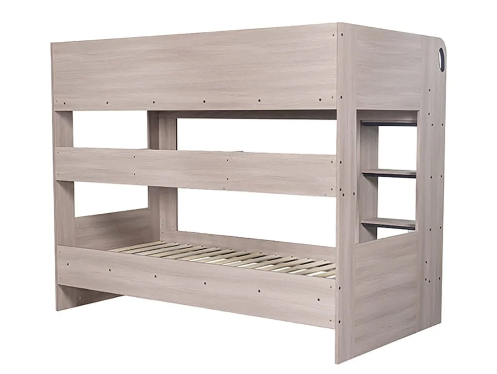 Seconique Seconique Hector Ash Grey Wooden Bunk Bed Frame