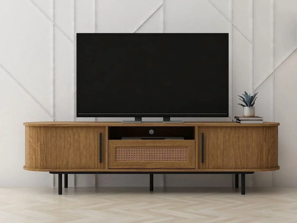 Kidsaw Kidsaw Yucatan Oak 2 Door TV Cabinet