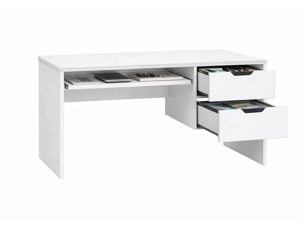 Kidsaw Kidsaw Swansea White 2 Drawer Desk
