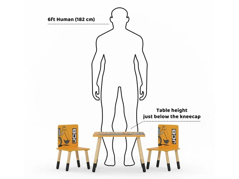 Kidsaw Kidsaw JCB Table and Chairs