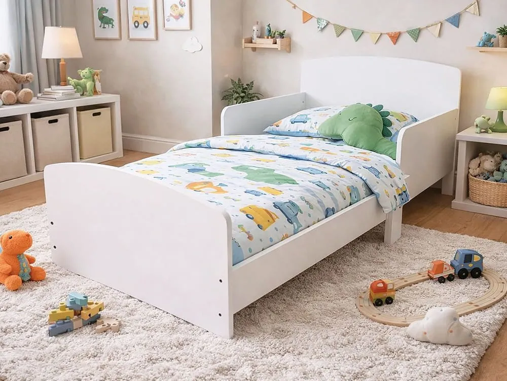 Kidsaw Kidsaw Toddler White Bed Frame