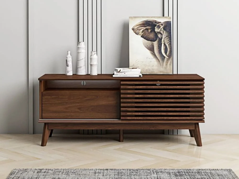 Kidsaw Kidsaw Beijing Walnut 1 Door Small TV Cabinet