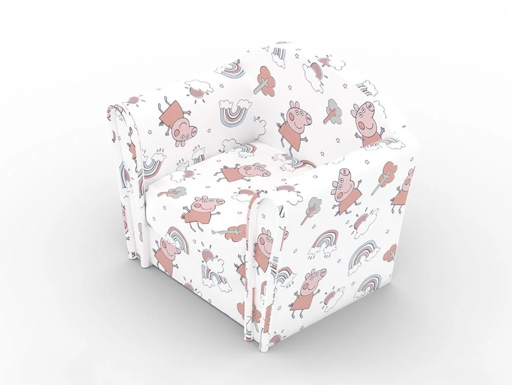 Kidsaw Kidsaw Peppa Pig White Children's Mini Chair