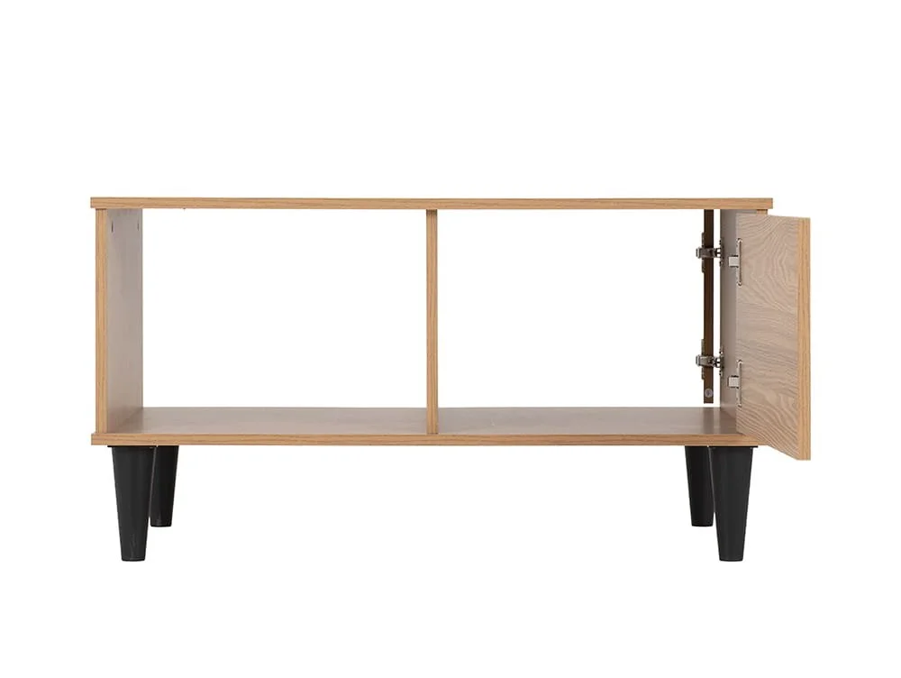 Seconique Seconique Tessa Natural Oak 1 Door Coffee Table