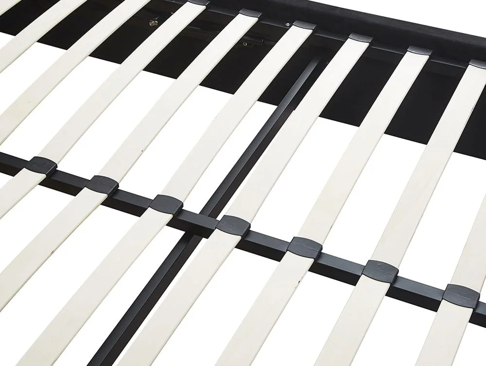 Seconique Seconique Madison Black Velvet Fabric Ottoman Bed Frame