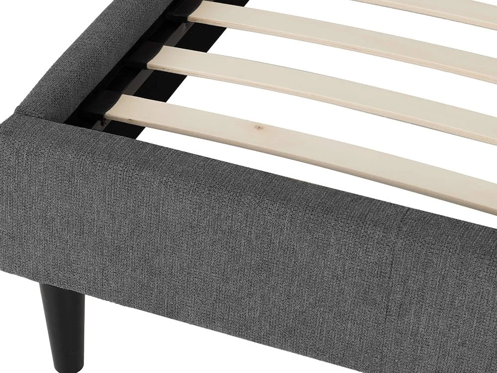 Seconique Seconique Verona Grey Fabric Bed Frame
