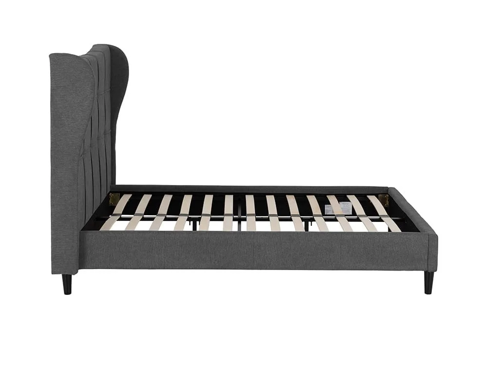 Seconique Seconique Verona Grey Fabric Bed Frame