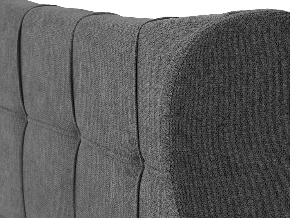 Seconique Seconique Verona Grey Fabric Bed Frame