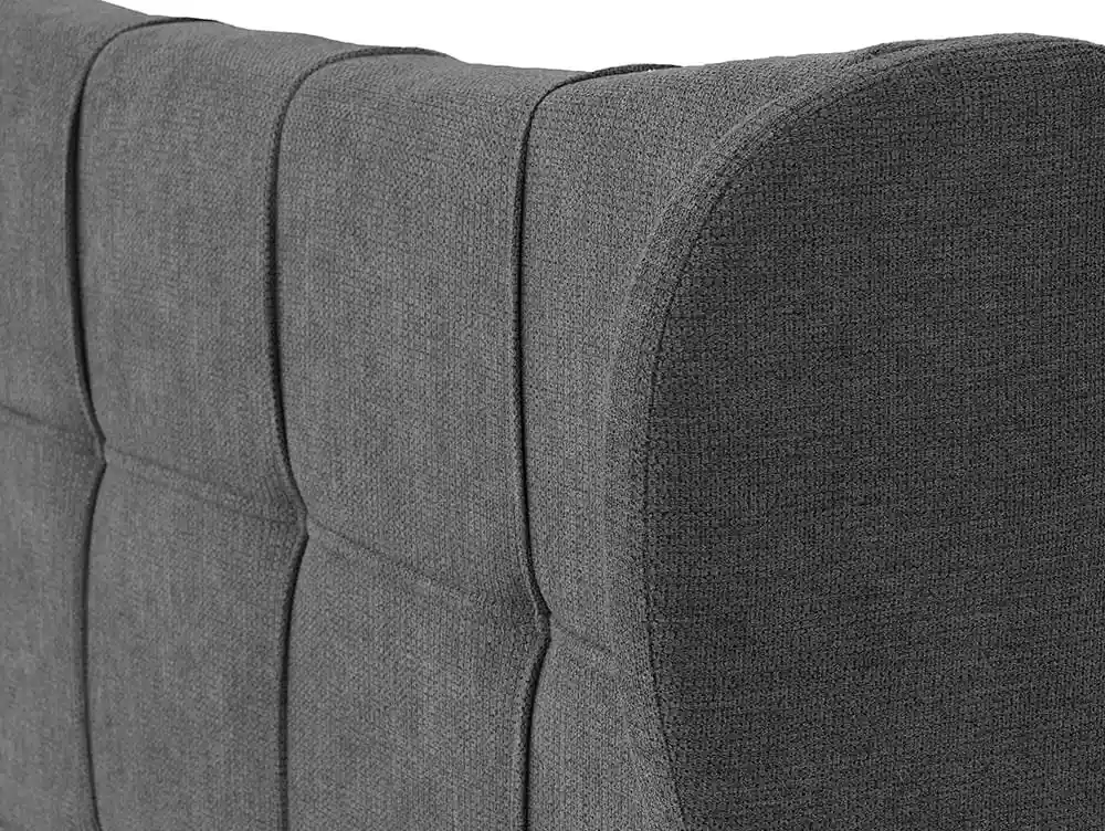 Seconique Seconique Verona Grey Fabric Bed Frame