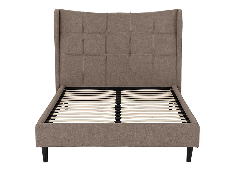 Seconique Seconique Verona Brown Fabric Bed Frame