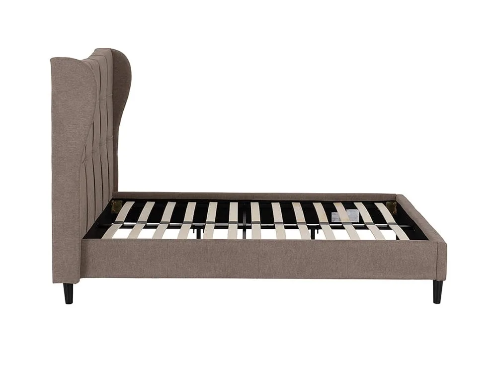 Seconique Seconique Verona Brown Fabric Bed Frame