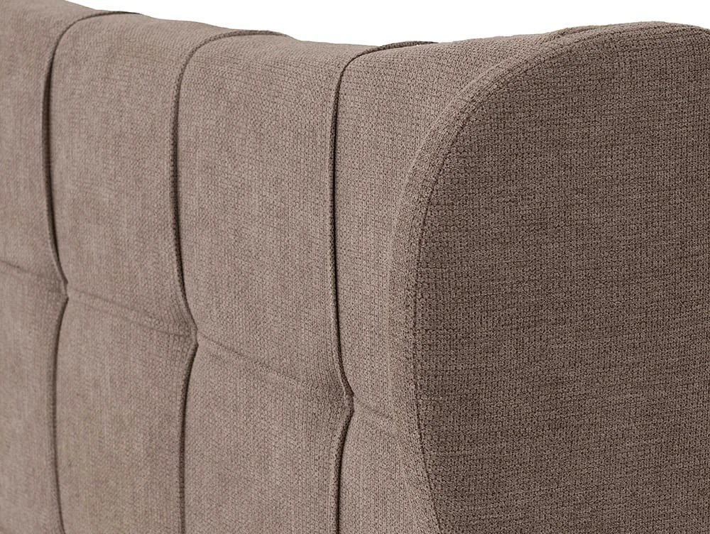 Seconique Seconique Verona Brown Fabric Bed Frame