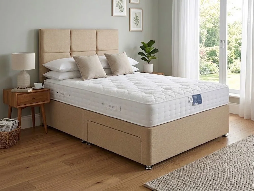 Deluxe Deluxe Pennine Balmoral Memory Pocket 1000 Divan Bed