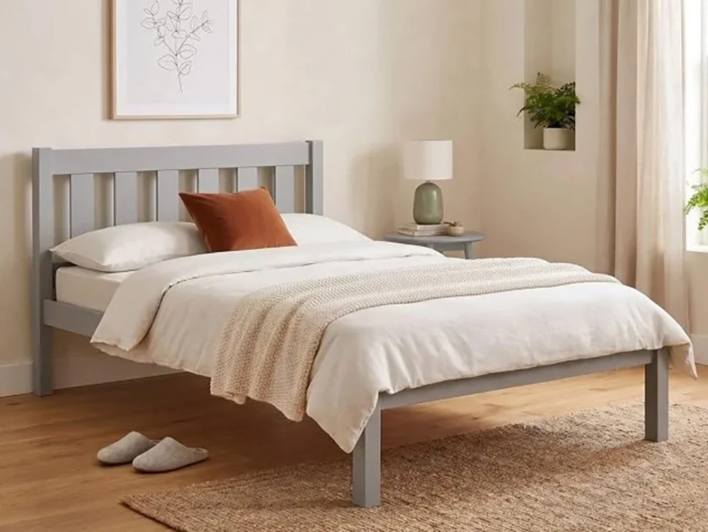 Julian Bowen Julian Bowen Luna Dove Grey Wooden Bed Frame