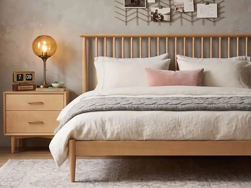 Flintshire Flintshire Grosvenor Oak Wooden Bed Frame