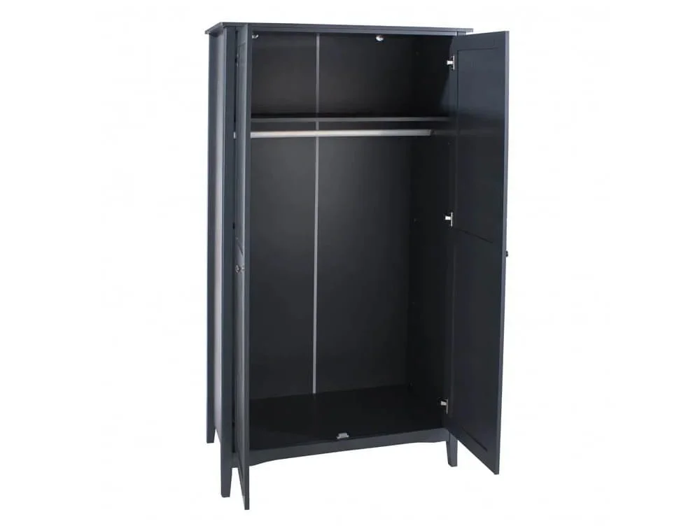 Core Core Como Midnight Blue 2 Door Wardrobe