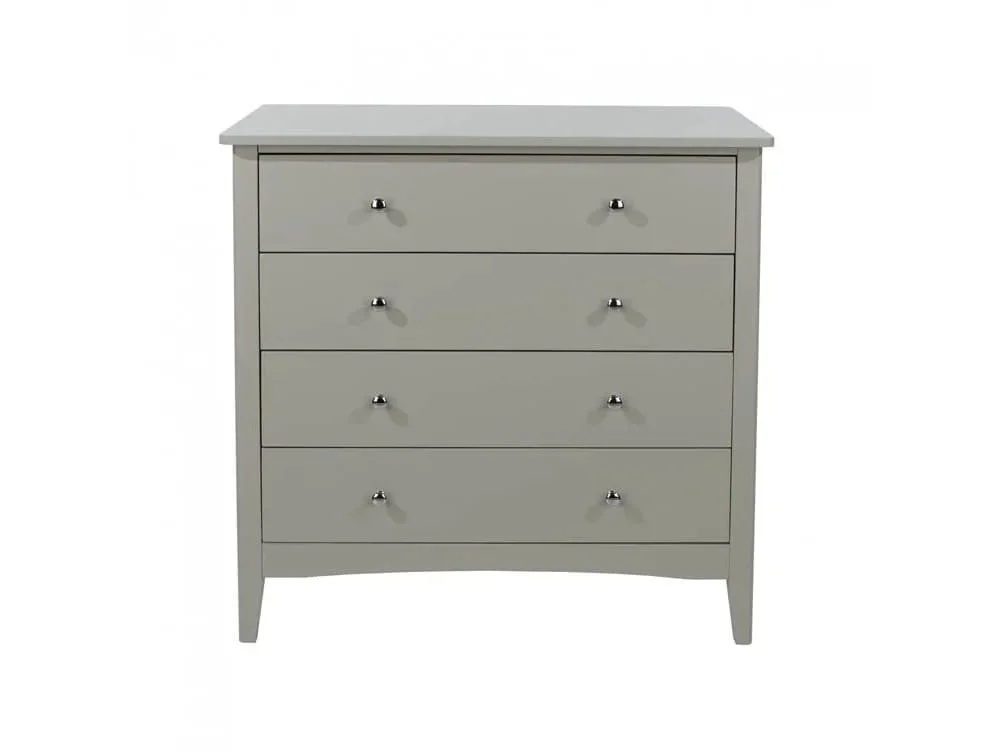 Core Core Como Light Grey 4 Drawer Chest of Drawers