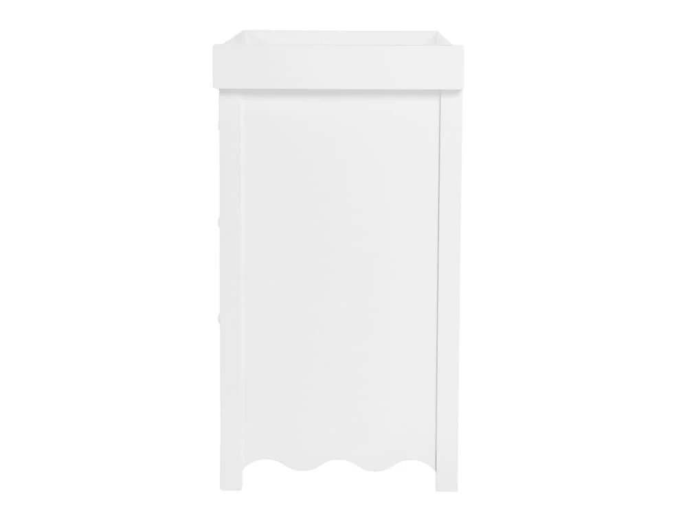 Bebe & Beyond Bebe & Beyond Dancer White Changing Unit