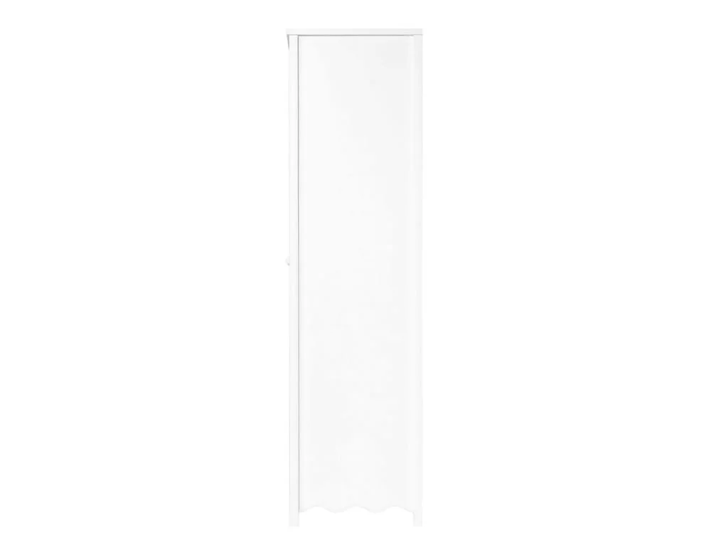 Bebe & Beyond Bebe & Beyond Dancer White 2 Door Double Wardrobe