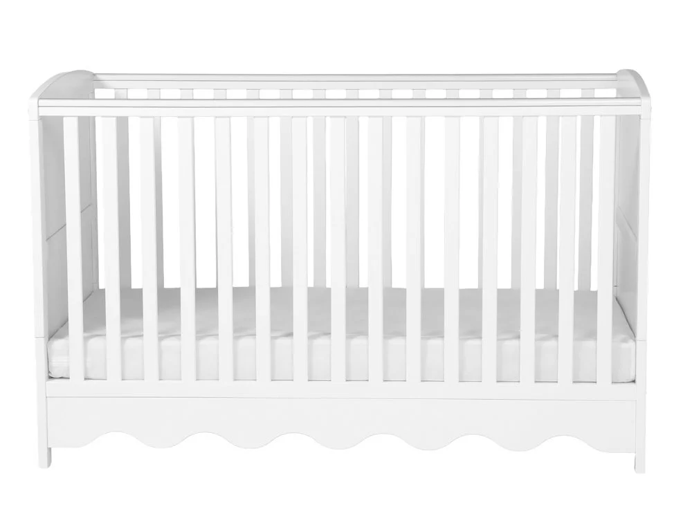Bebe & Beyond Bebe & Beyond Dancer White 2 Piece Cot Bed Set