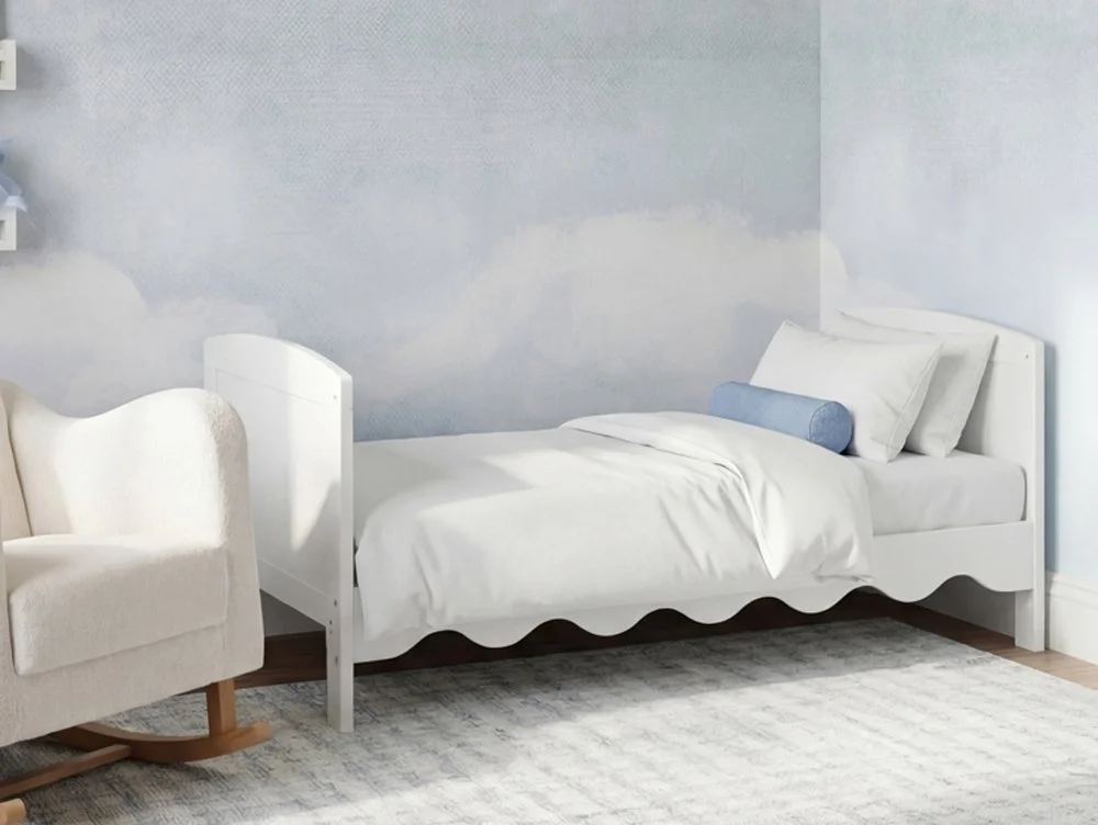 Bebe & Beyond Bebe & Beyond Dancer White 3 Piece Cot Bed Set