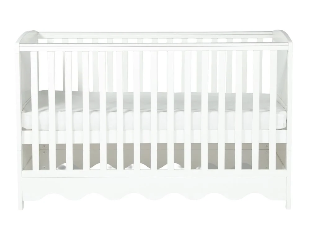 Bebe & Beyond Bebe & Beyond Dancer White 3 Piece Cot Bed Set