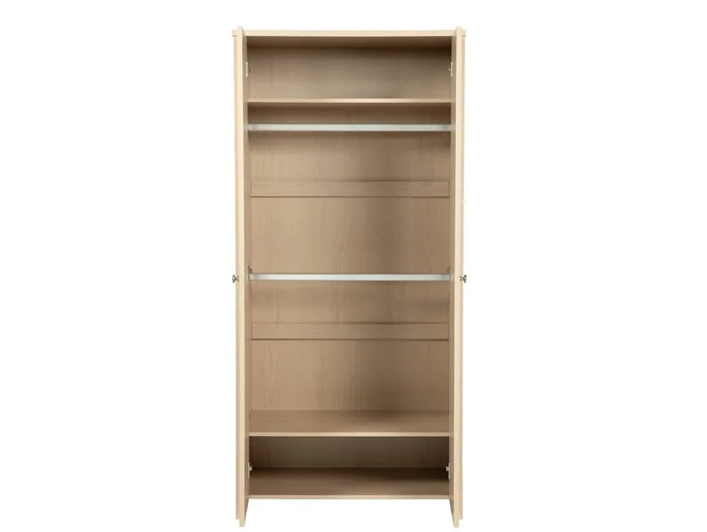 Bebe & Beyond Bebe & Beyond Seeker Nordic 2 Door Double Wardrobe