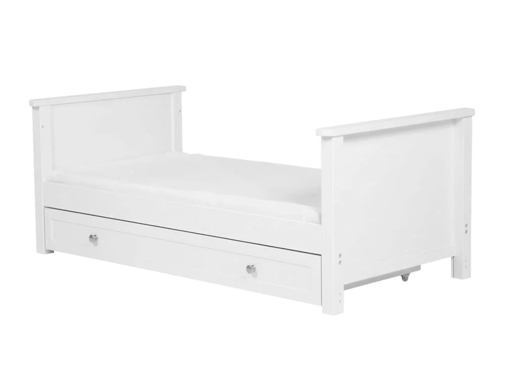 Bebe & Beyond Bebe & Beyond Wanderer White Cot Bed